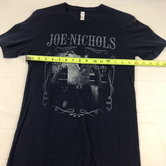 Canvas‎ Bella + Canvas short sleeved t shirt Joe Nichols size Small - Picture 6 of 12